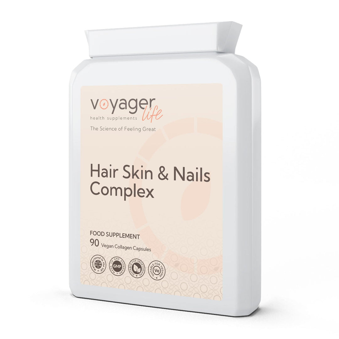 Hair Skin & Nails Complex 90 Vegan Collagen Capsules