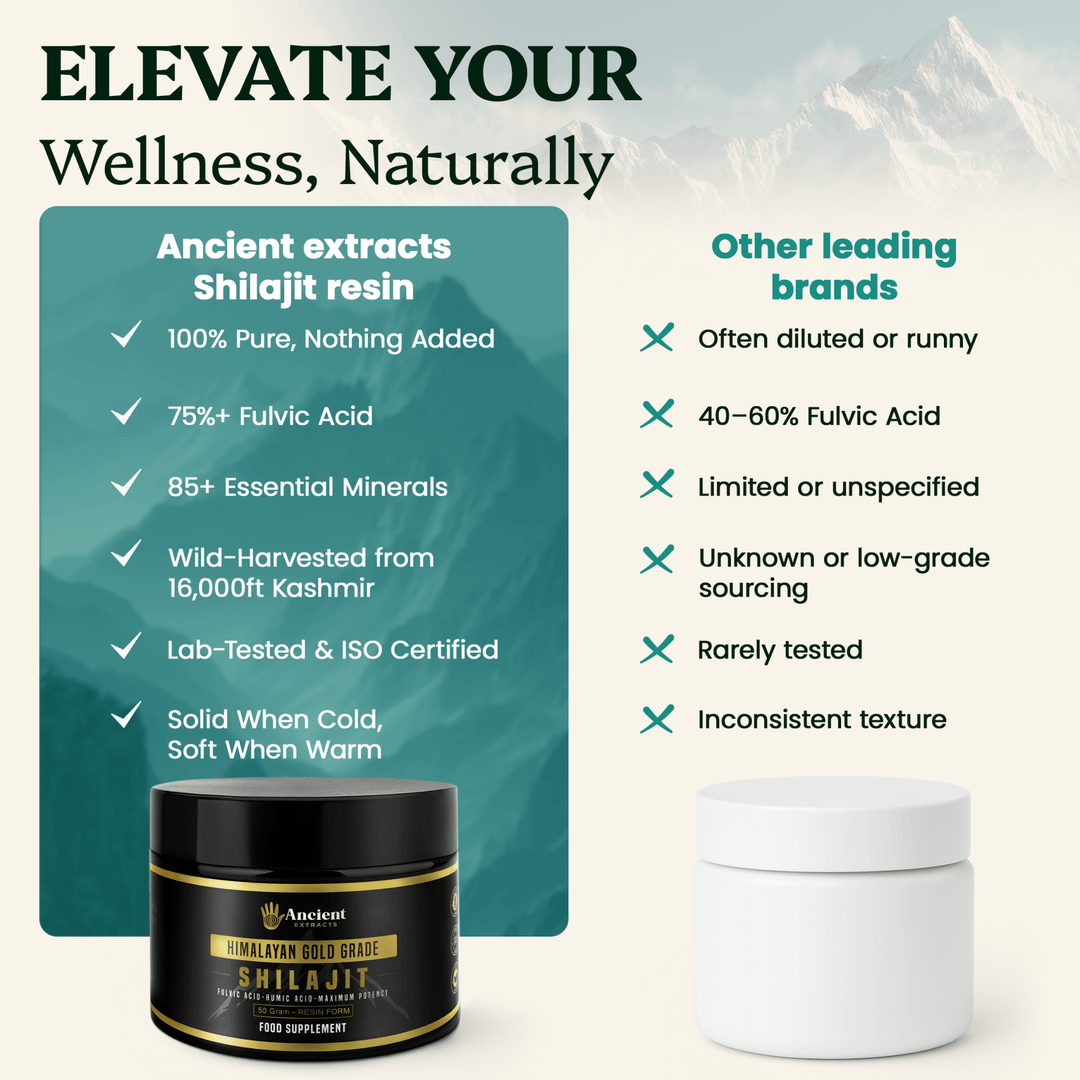Detox Pair - Shilajit Resin & Reishi Mushroom Extract