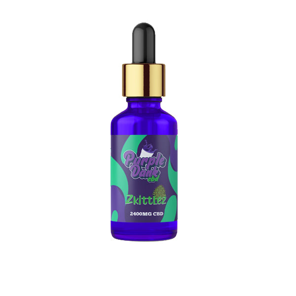 Purple Dank CBD 2400mg Terpene Flavoured Full-Spectrum CBD Oil 30ml (BUY 1 GET 1 FREE)