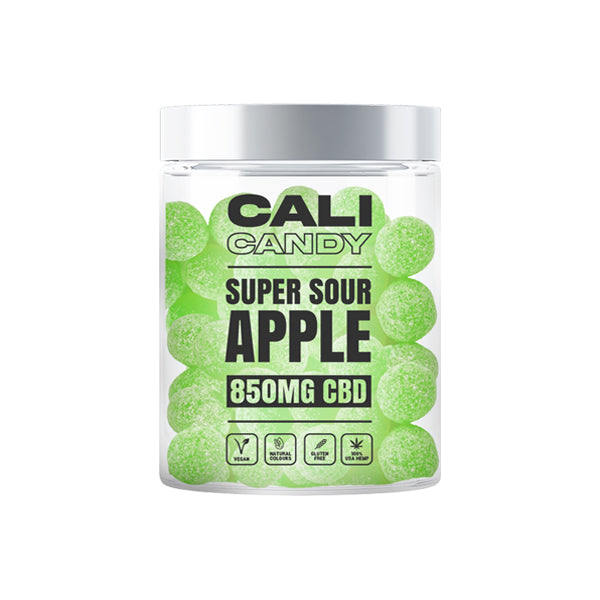 CALI CANDY 850mg Full Spectrum CBD Vegan Sweets (Small) - 10 Flavours