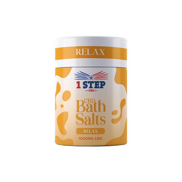 1 Step CBD 1000mg CBD Bath Salts - 500g (BUY 1 GET 1 FREE)