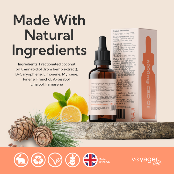 CBD Peace Oil 6000mg