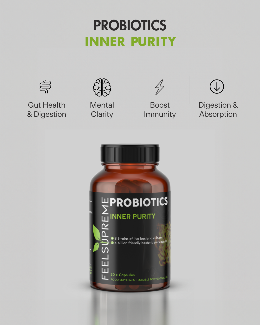 Live Culture Probiotics - 4 Billion Culture