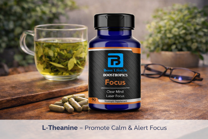 Boostropics Focus Nootropic Supplements 90 Capsules