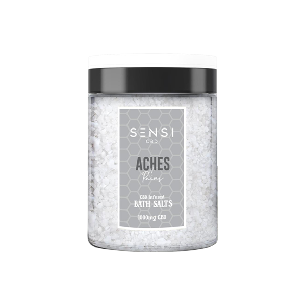 CBD infused BATH salts 1000mg SENSI